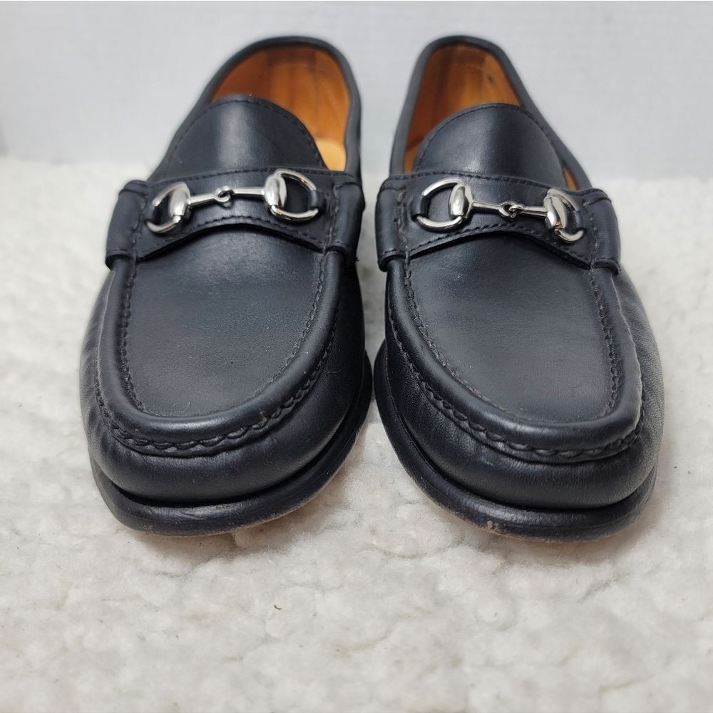 Chippewa Black Leather Horsebit Loafers Shoes Men’s 9C Handcrafted USA 2337 - Picture 2 of 11